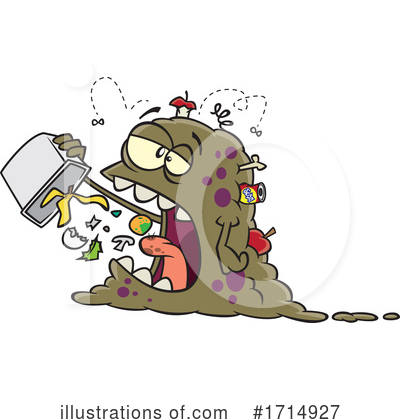 Trash Clipart #1714927 by toonaday