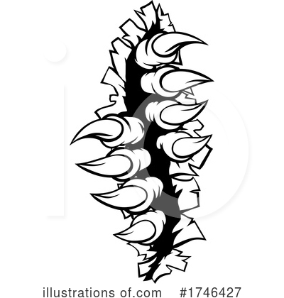 Talons Clipart #1746427 by AtStockIllustration