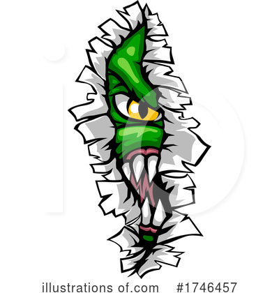 Royalty-Free (RF) Monster Clipart Illustration by AtStockIllustration - Stock Sample #1746457