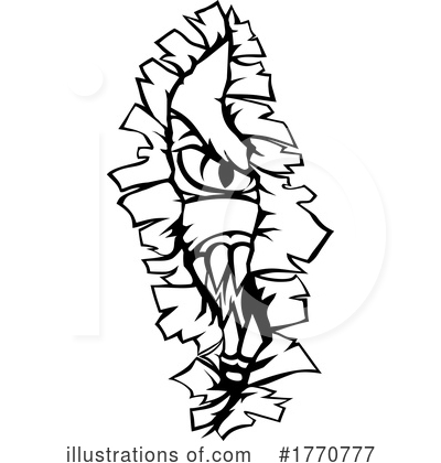 Royalty-Free (RF) Monster Clipart Illustration by AtStockIllustration - Stock Sample #1770777