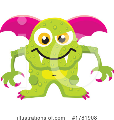 Royalty-Free (RF) Monster Clipart Illustration by Vector Tradition SM - Stock Sample #1781908