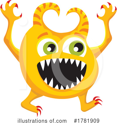 Monster Clipart #1781909 by Vector Tradition SM