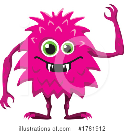 Royalty-Free (RF) Monster Clipart Illustration by Vector Tradition SM - Stock Sample #1781912