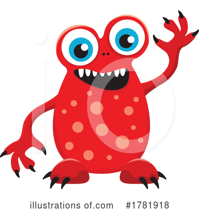Royalty-Free (RF) Monster Clipart Illustration by Vector Tradition SM - Stock Sample #1781918