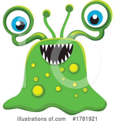 Royalty-Free (RF) Monster Clipart Illustration by Vector Tradition SM - Stock Sample #1781921
