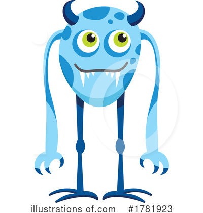 Royalty-Free (RF) Monster Clipart Illustration by Vector Tradition SM - Stock Sample #1781923