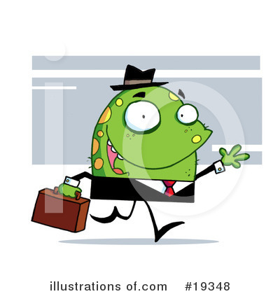 Royalty-Free (RF) Monster Clipart Illustration by Hit Toon - Stock Sample #19348