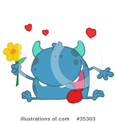 Monster Clipart #35303 by Hit Toon