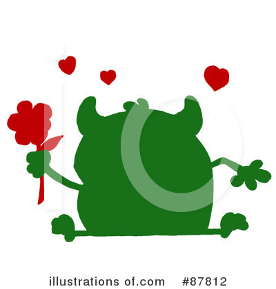 Royalty-Free (RF) Monster Clipart Illustration by Hit Toon - Stock Sample #87812