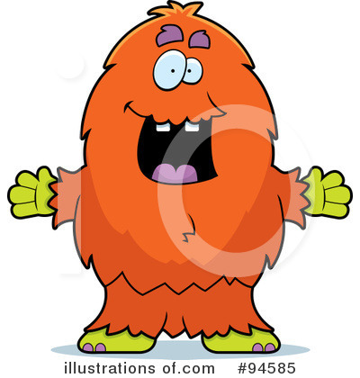 Royalty-Free (RF) Monster Clipart Illustration by Cory Thoman - Stock Sample #94585