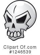 Monster Skull Clipart #1246539 by Vector Tradition SM
