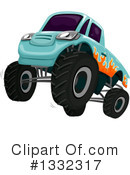 Monster Truck Clipart #1332317 by BNP Design Studio