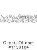 Monsters Clipart #1139104 by Cory Thoman