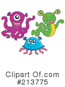 Monsters Clipart #213775 by visekart