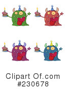 Monsters Clipart #230678 by Hit Toon
