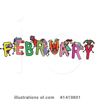 Royalty-Free (RF) Month Clipart Illustration by Prawny - Stock Sample #1419801