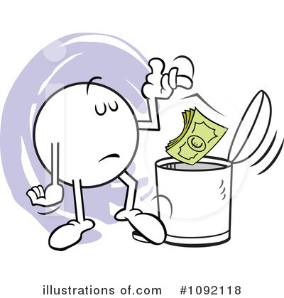 Money Clipart #1092118 by Johnny Sajem