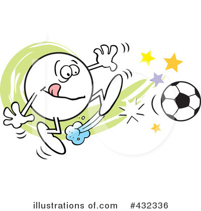 Soccer Clipart #432336 by Johnny Sajem