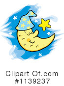 Moon Clipart #1139237 by Johnny Sajem