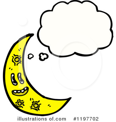 Moon Clipart #1197702 by lineartestpilot