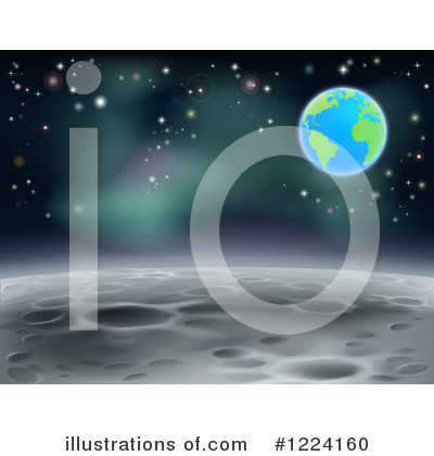 Royalty-Free (RF) Moon Clipart Illustration by AtStockIllustration - Stock Sample #1224160