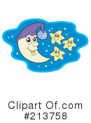 Moon Clipart #213758 by visekart