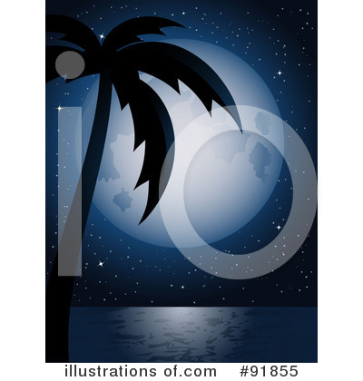 Royalty-Free (RF) Moon Clipart Illustration by elaineitalia - Stock Sample #91855