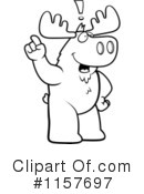 Moose Clipart #1157697 by Cory Thoman
