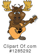 Moose Clipart #1285292 by Dennis Holmes Designs