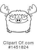 Moose Clipart #1451824 by Cory Thoman