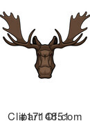 Moose Clipart #1714851 by Vector Tradition SM