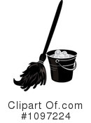Mopping Clipart #1097224 by Pams Clipart