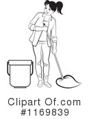 Mopping Clipart #1169839 by Lal Perera