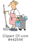 Mopping Clipart #442596 by djart