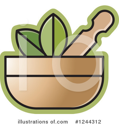 Mortar And Pestle Clipart #1244312 by Lal Perera
