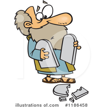 Royalty-Free (RF) Moses Clipart Illustration by toonaday - Stock Sample #1186458