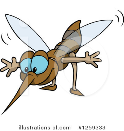 Royalty-Free (RF) Mosquito Clipart Illustration by dero - Stock Sample #1259333