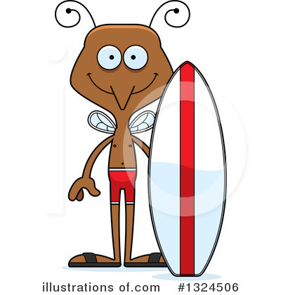 Royalty-Free (RF) Mosquito Clipart Illustration by Cory Thoman - Stock Sample #1324506