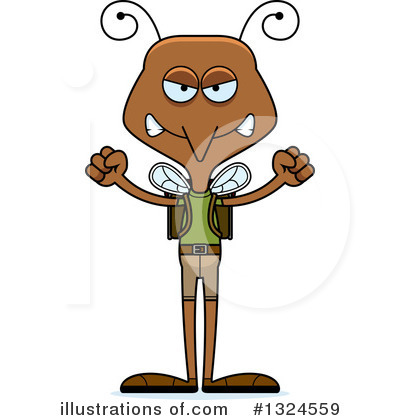 Royalty-Free (RF) Mosquito Clipart Illustration by Cory Thoman - Stock Sample #1324559