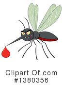 Mosquito Clipart #1380356 by Hit Toon