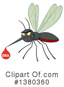 Mosquito Clipart #1380360 by Hit Toon