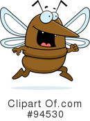 Mosquito Clipart #94530 by Cory Thoman