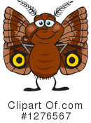 Moth Clipart #1276567 by Dennis Holmes Designs