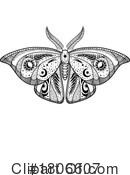 Moth Clipart #1806607 by Vector Tradition SM