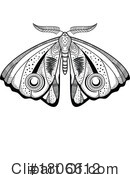 Moth Clipart #1806612 by Vector Tradition SM