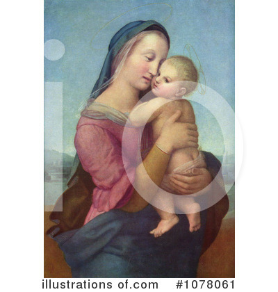 Royalty-Free (RF) Mother Clipart Illustration by JVPD - Stock Sample #1078061
