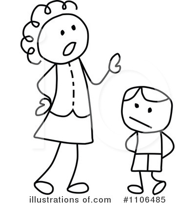 Royalty-Free (RF) Mother Clipart Illustration by C Charley-Franzwa - Stock Sample #1106485