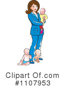 Mother Clipart #1107953 by Lal Perera