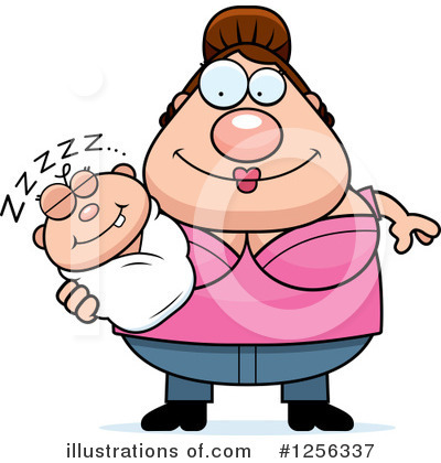 Royalty-Free (RF) Mother Clipart Illustration by Cory Thoman - Stock Sample #1256337