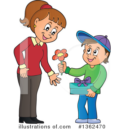 Family Clipart #1362470 by visekart